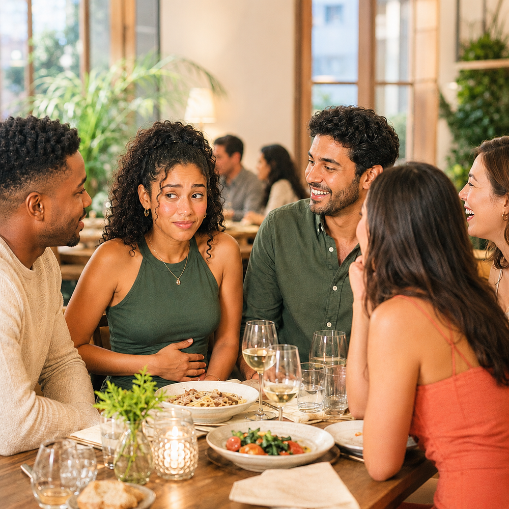 STAY AT THE TABLE